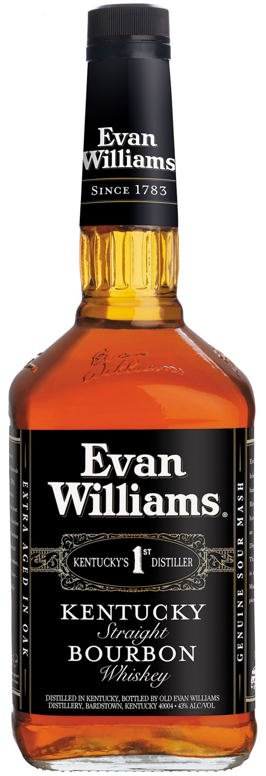 EVAN WILLIAMS Kentucky Straight Bourbon Black Label