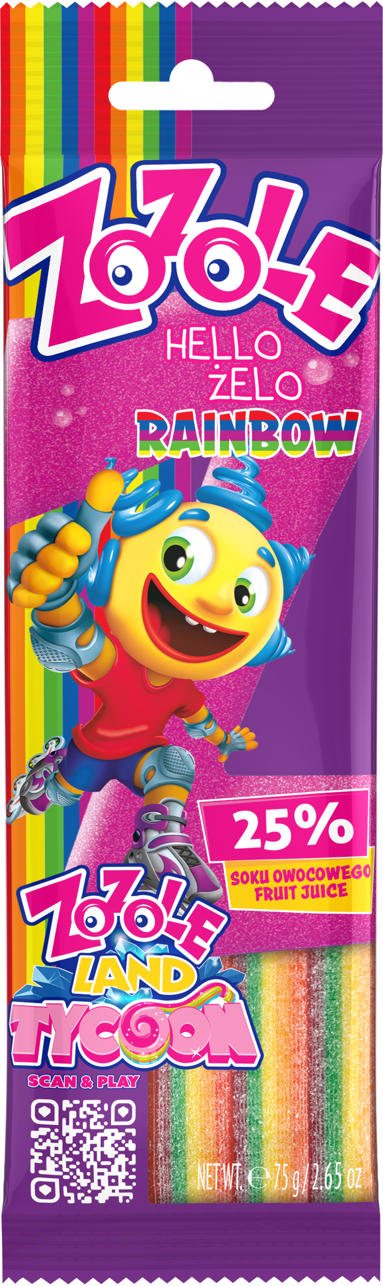 ZOZOLE Rainbow juost.