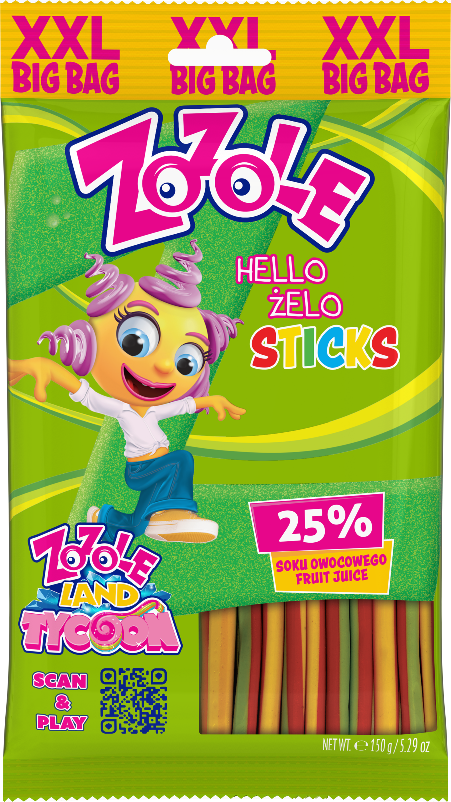 ZOZOLE Sticks, lazd.