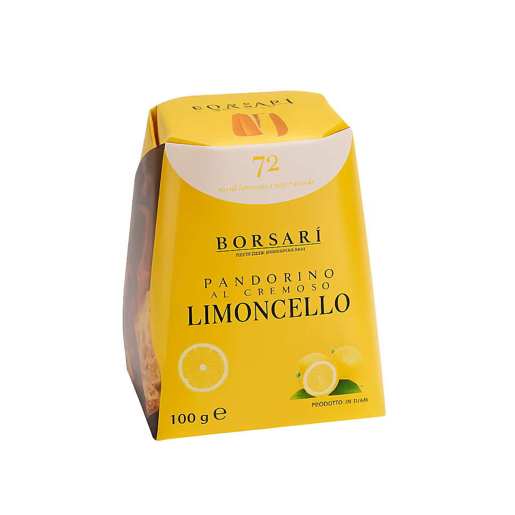 BORSARI Panettone su limoncello kremu mini
