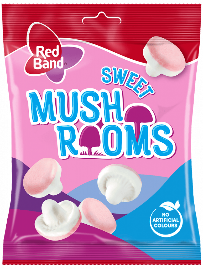 RED BAND Sweet Mushrooms guminukai