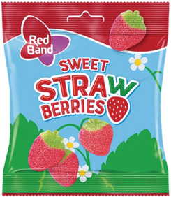 RED BAND Sweet Strawberries guminukai