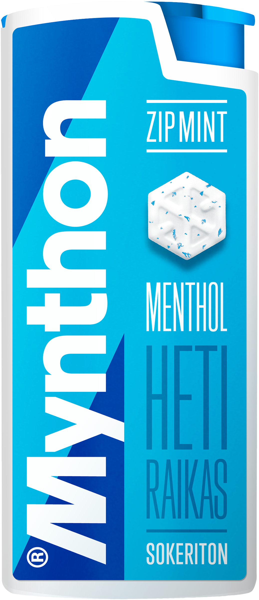 MYNTHON ZIP MINT Mentolio sk. pastilės