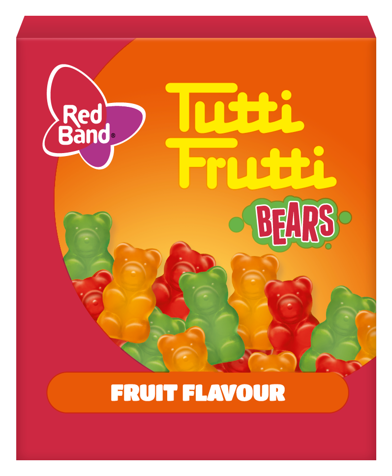 SWE TUTTI FRUTTI Bears kramt. saldainiai 15g