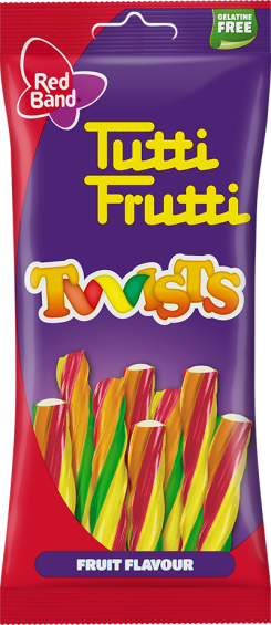 TUTTI FRUTTI Twists kramt. saldainiai