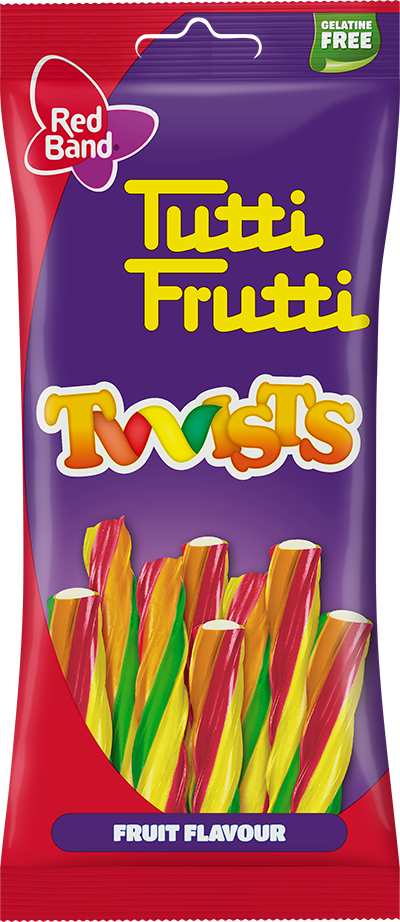 TUTTI FRUTTI Twists kramt. saldainiai