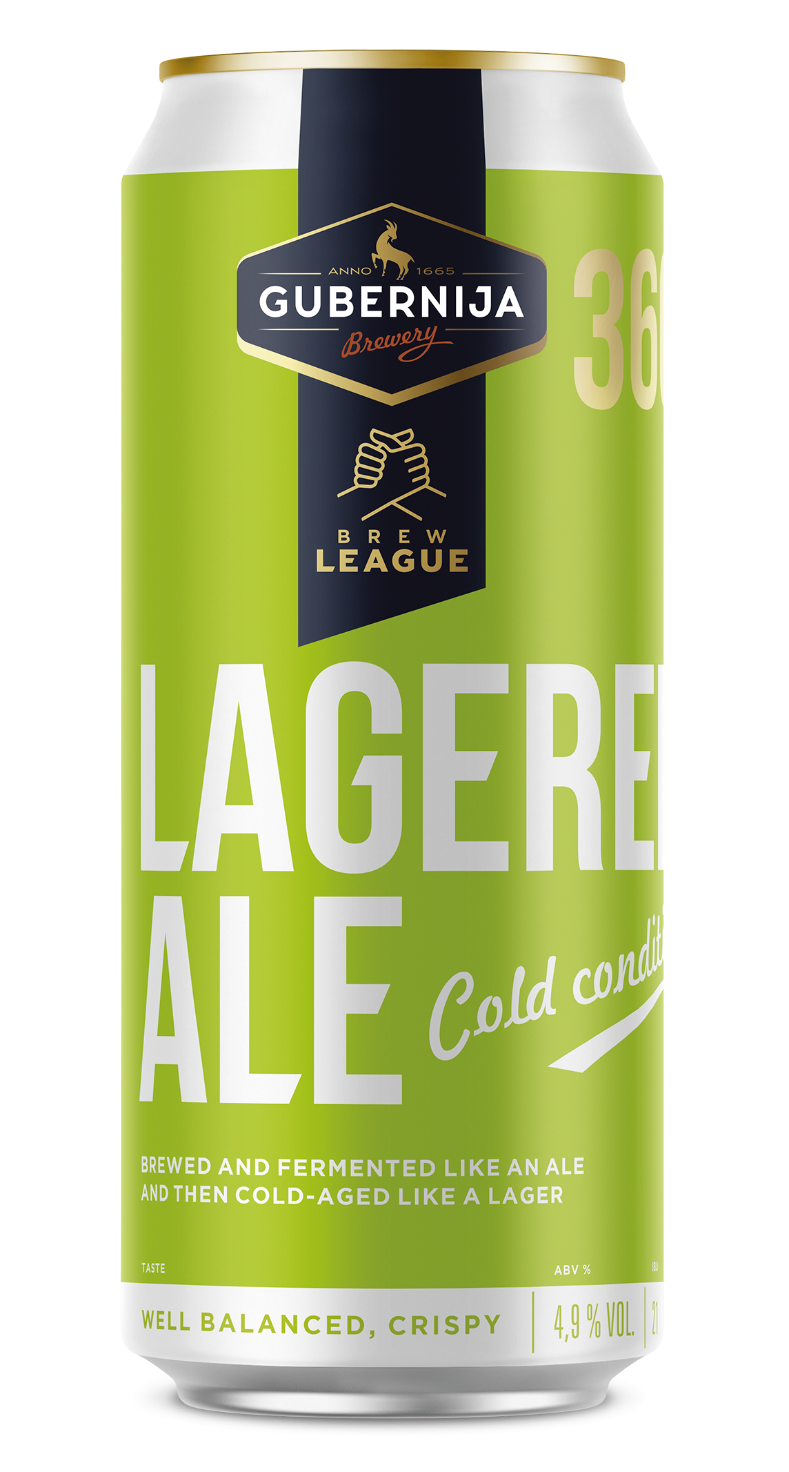 GUBERNIJA Brew league Lagered ale