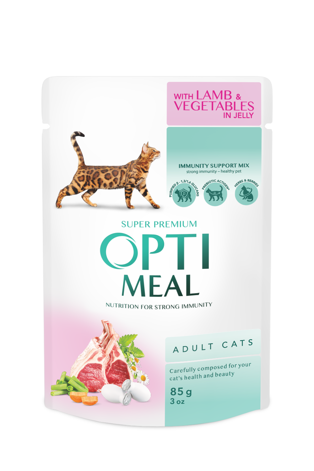 OPTIMEAL su aviena ir daržovėmis, drebučiuose