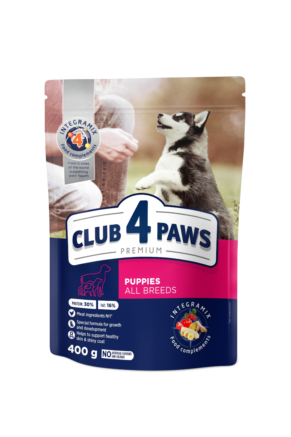 C4P šuniukams vištiena, sausas