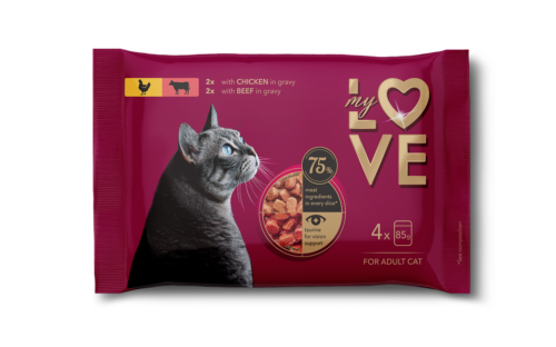 MY LOVE jautienos,višt. konserv.su padažu