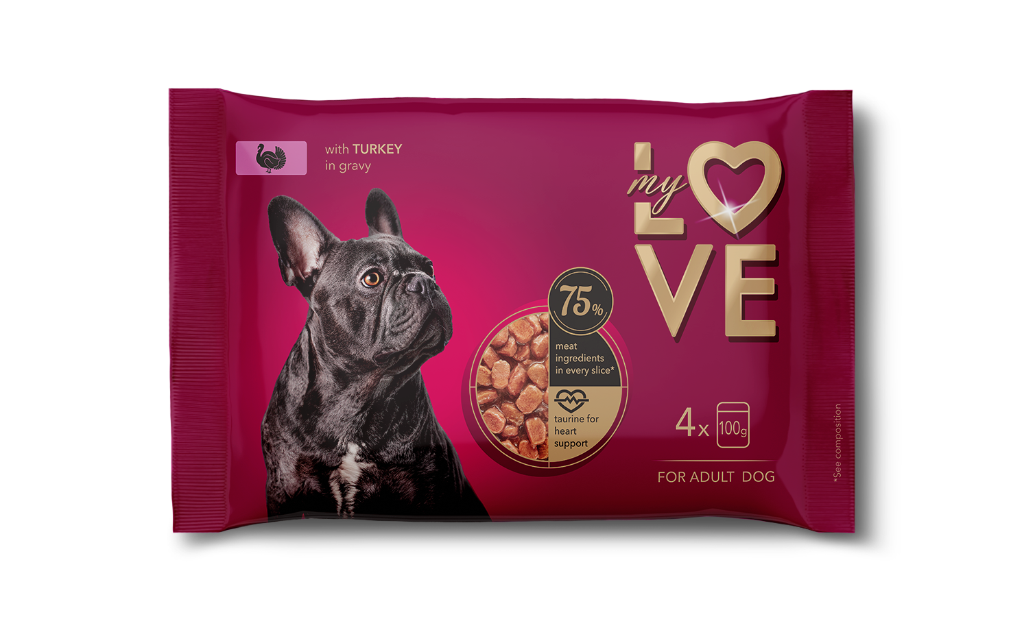 MY LOVE kalakutiena konservai