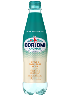 BORJOMI AROMATI citrusų ir imbiero skonio