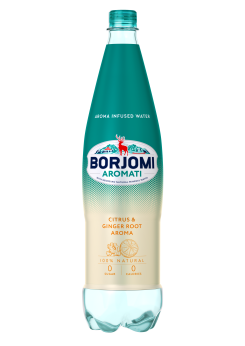 BORJOMI AROMATI citrusų ir imbiero skonio