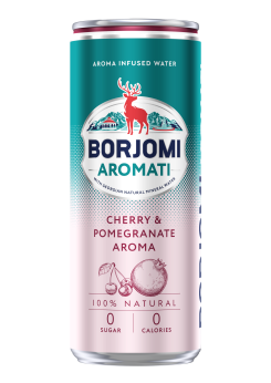 BORJOMI AROMATI vyšnių ir granatų skonio
