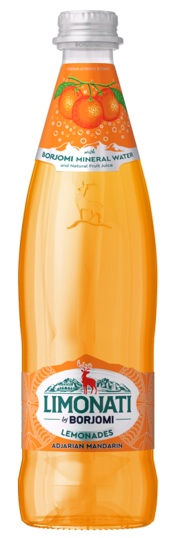 LIMONATI by BORJOMI su adadžijos mandarinais
