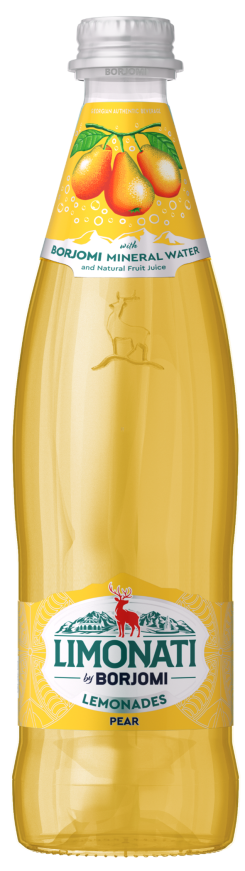 LIMONATI by BORJOMI su kriaušėmis
