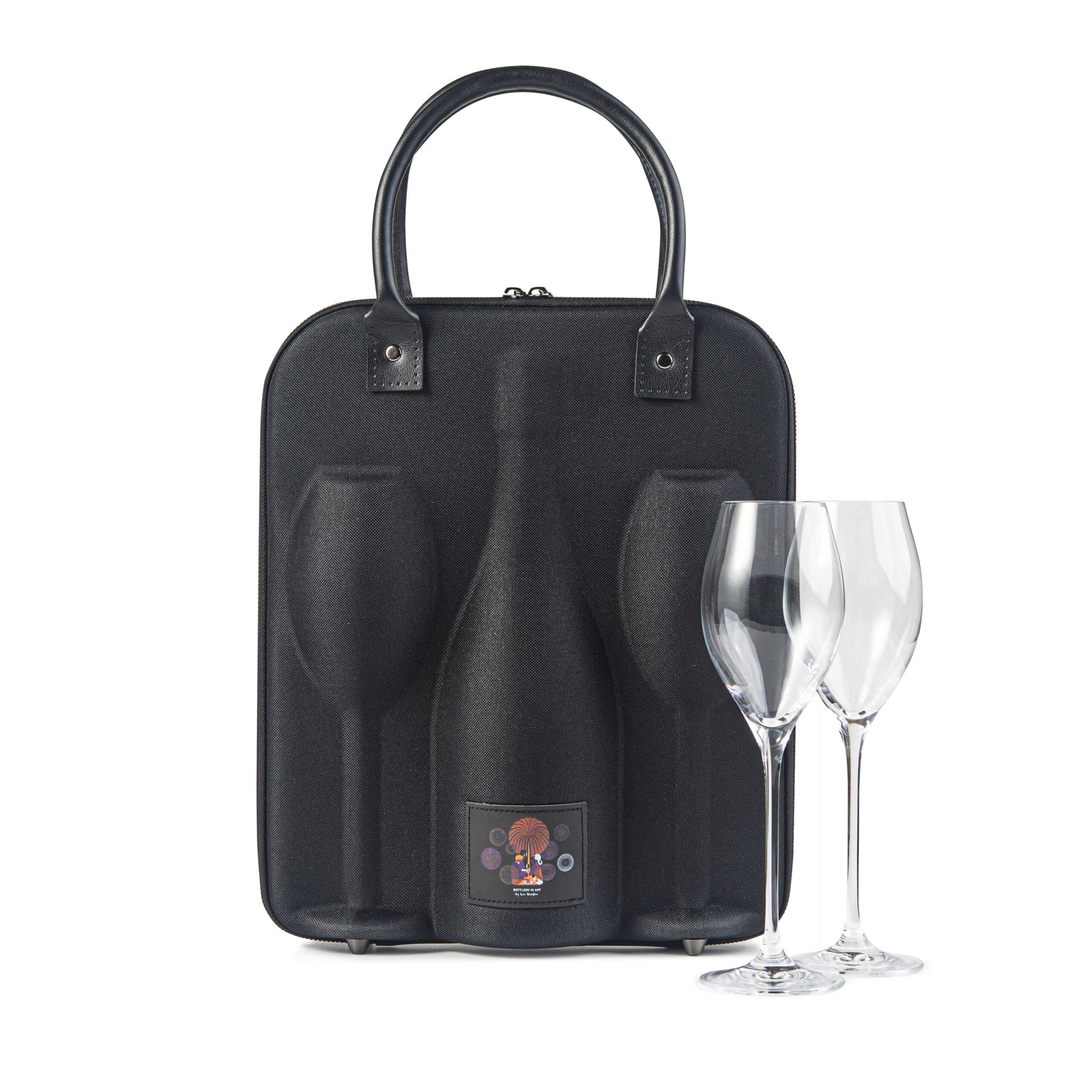 BOTTLERY Termo krepšys su 2 taurėmis