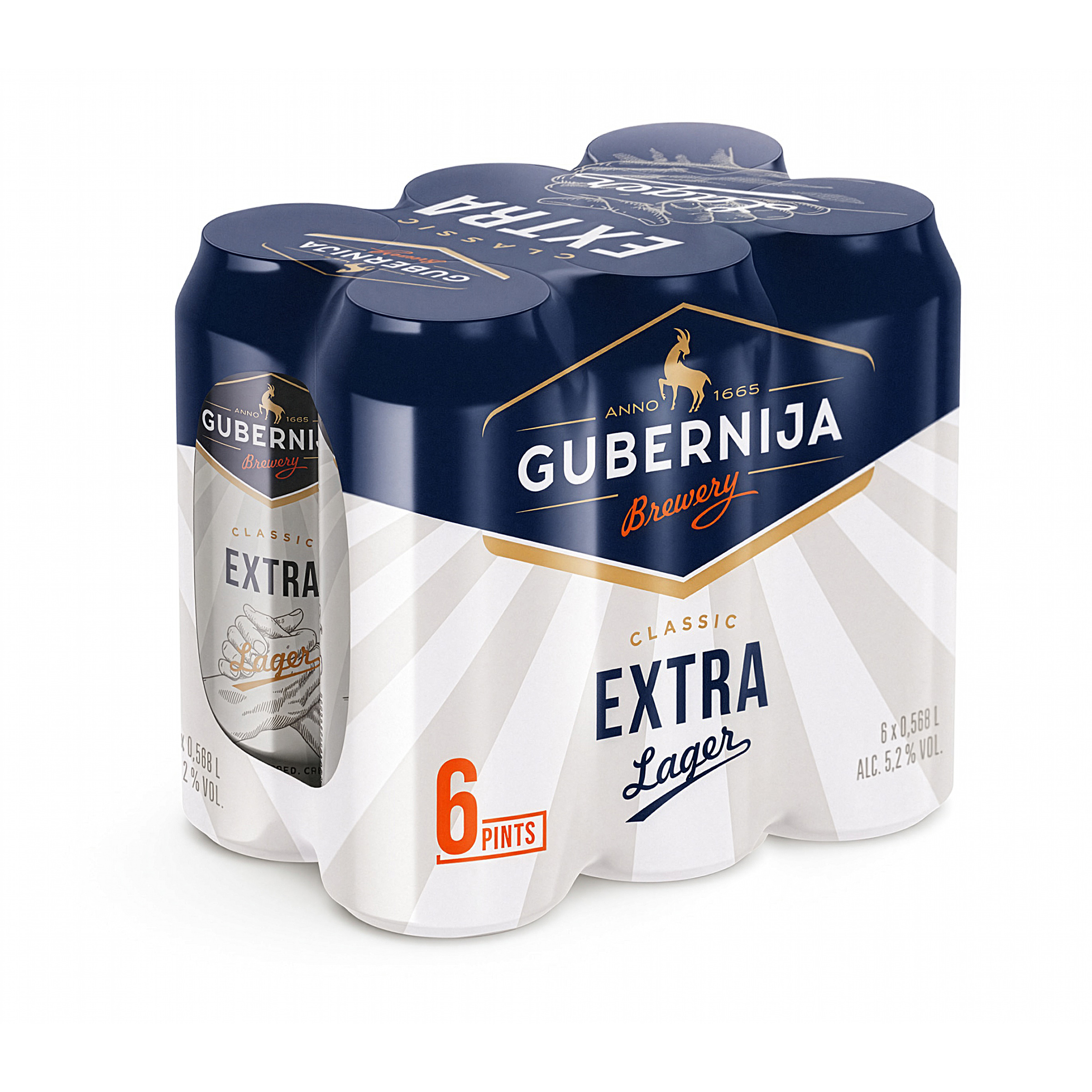 GUBERNIJA Ekstra lager