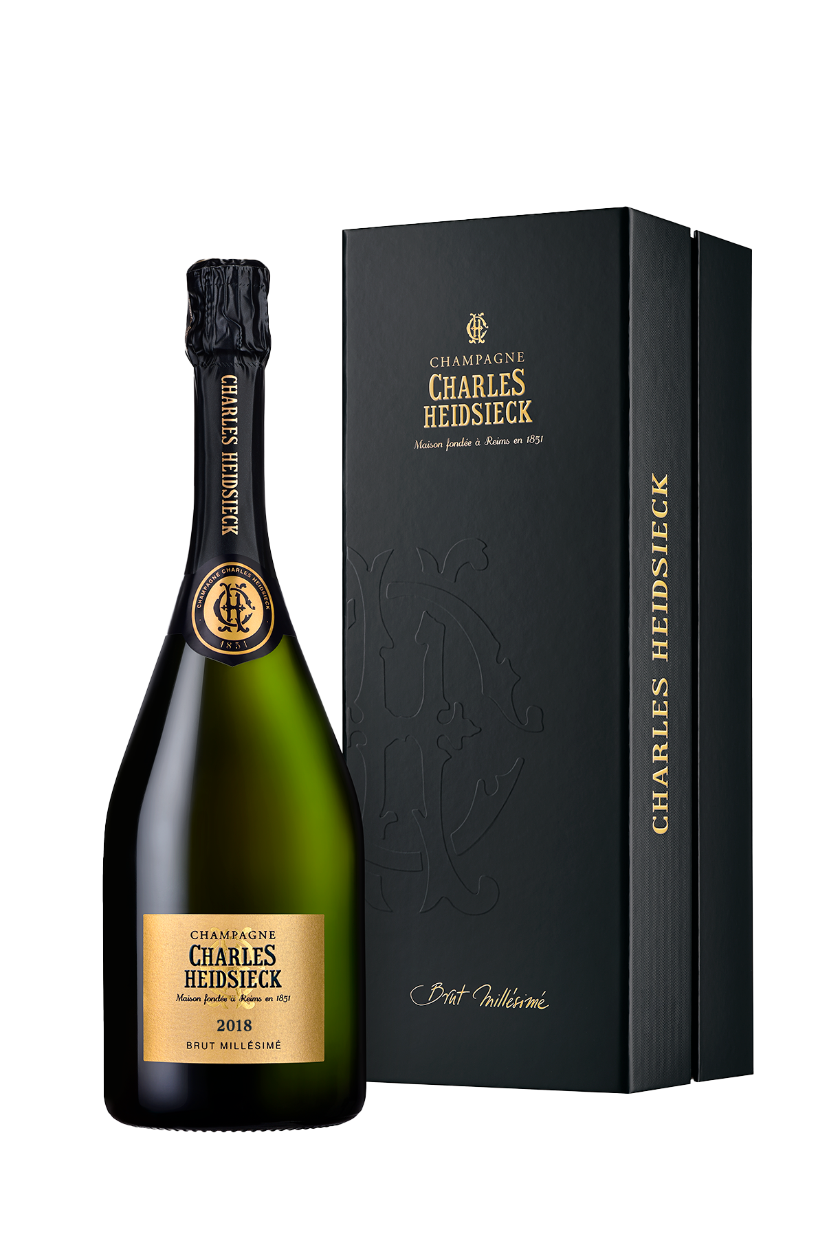CHARLES HEIDSIECK Brut Millésimé  2018 Vintage Champagne A.O.C.