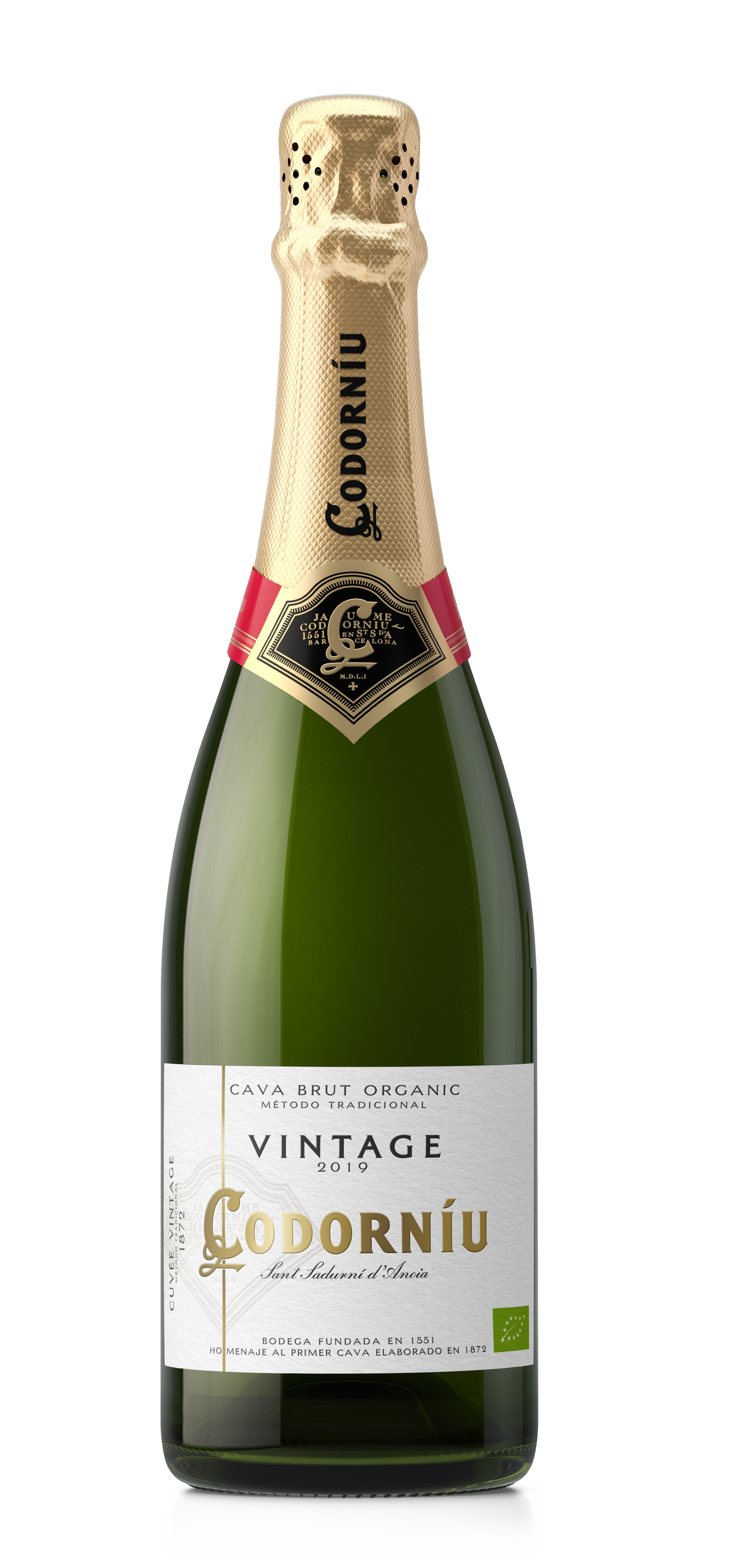 CODORNIU Vintage Brut Cava D.O. ECO