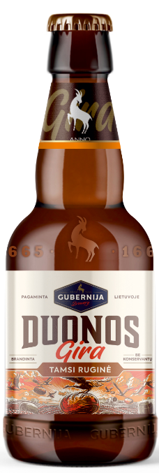 GUBERNIJA DUONOS Tamsi ruginė