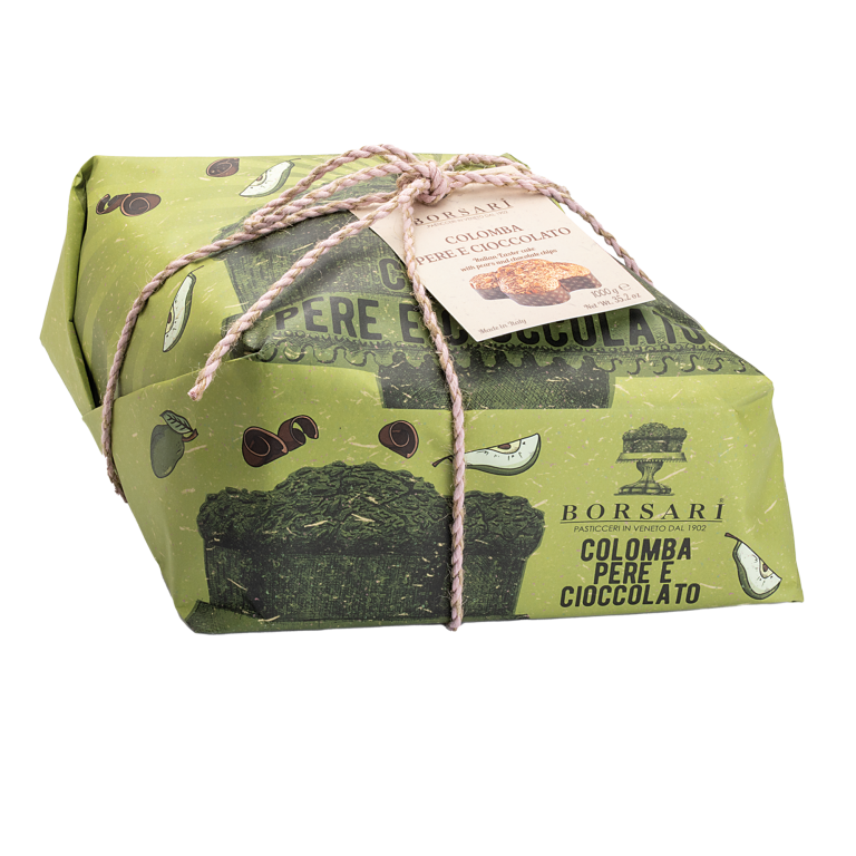 Pyragai BORSARI Colomba su kriaušėmis ir šokoladu 1kg