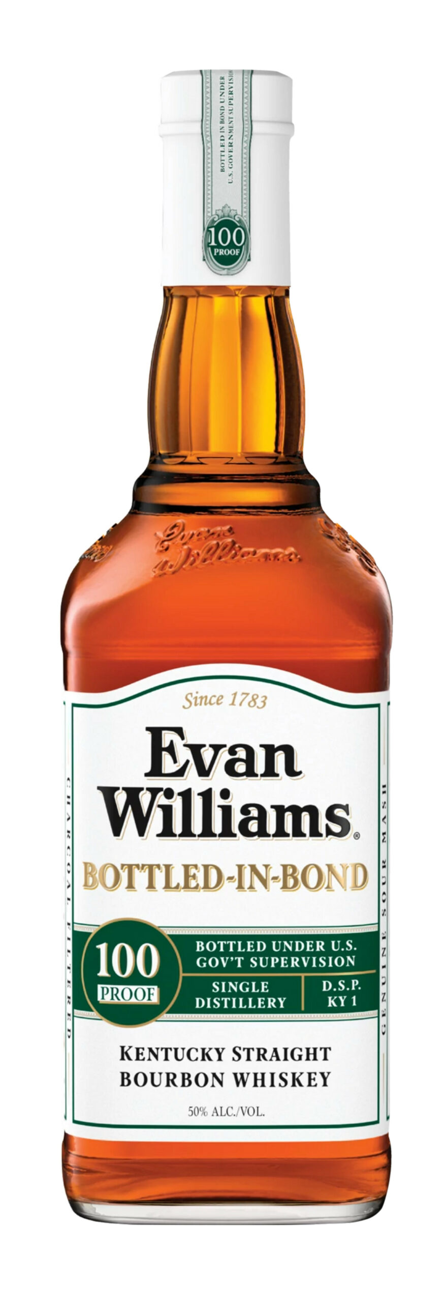 EVAN WILLIAMS Kentucky Straight Bourbon White Label