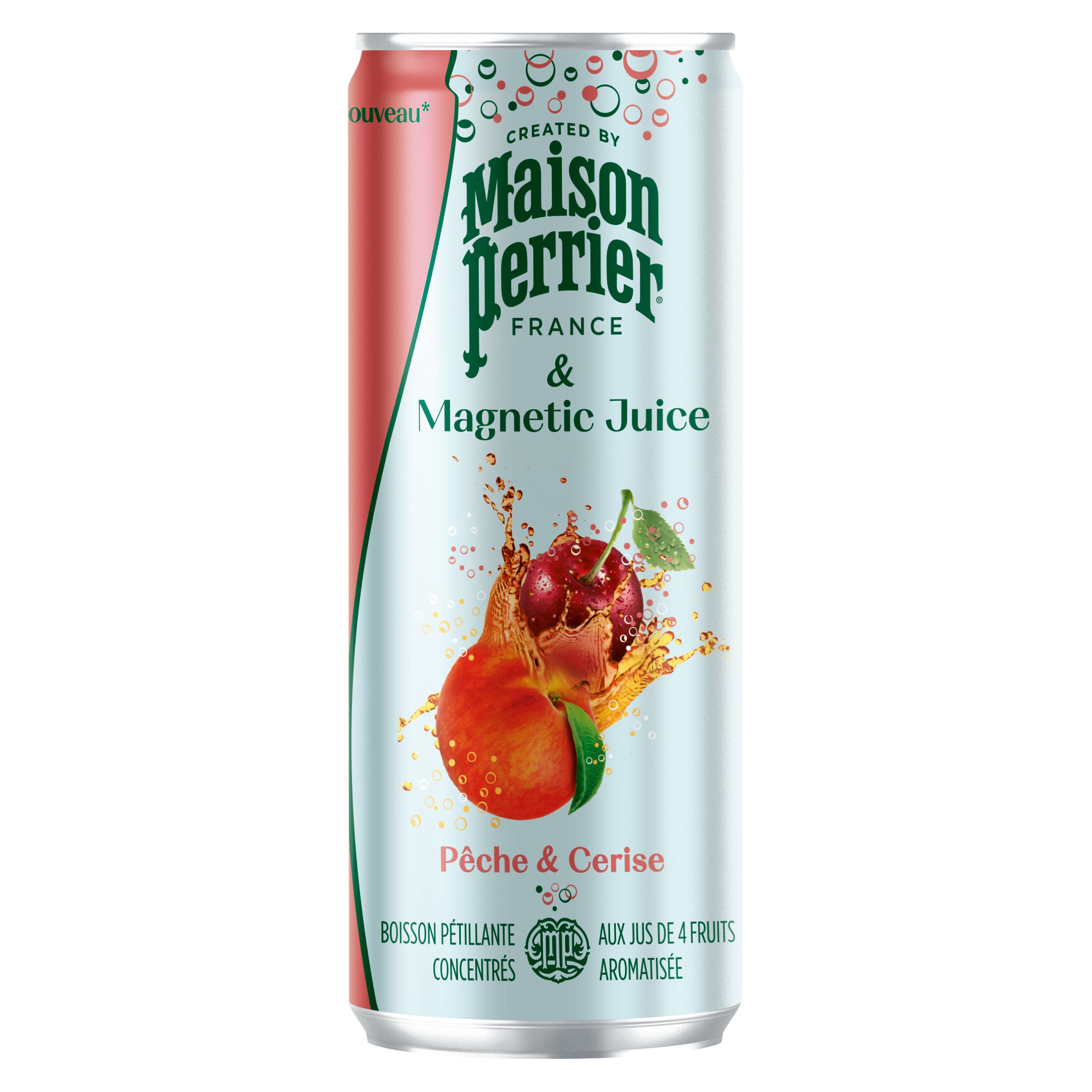 MAISON PERRIER persikų ir vyšnių skonio