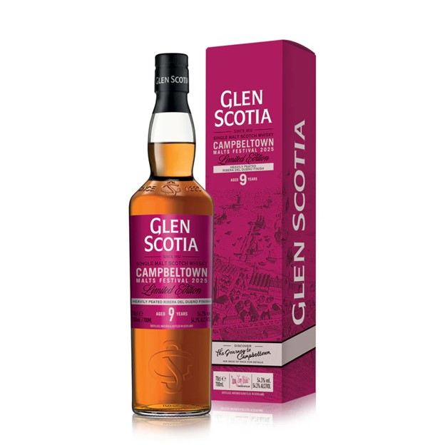 GLEN SCOTIA Campbeltown Malts Festival Edition 2025 9YO Peated