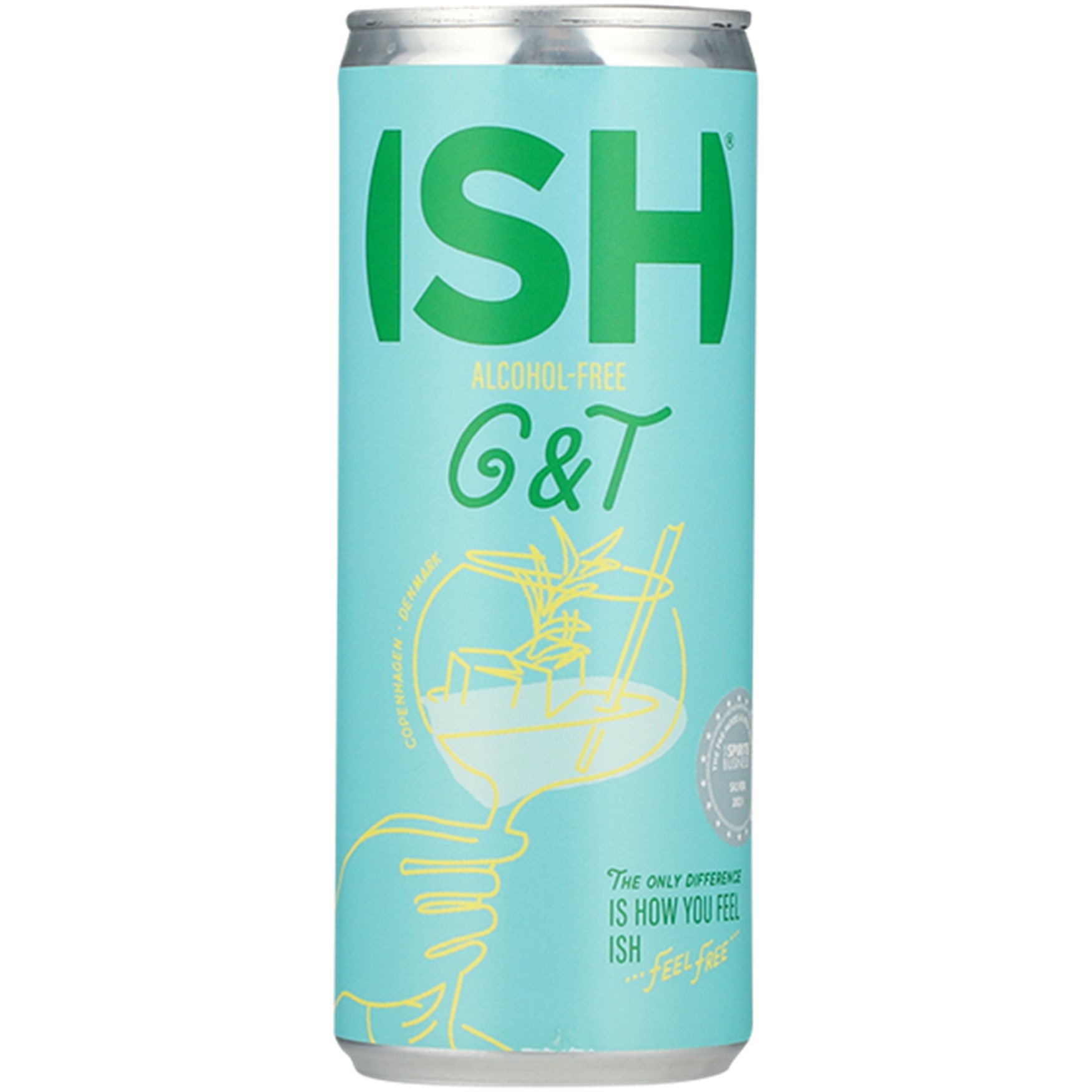 ISH G&T non-alcoholic