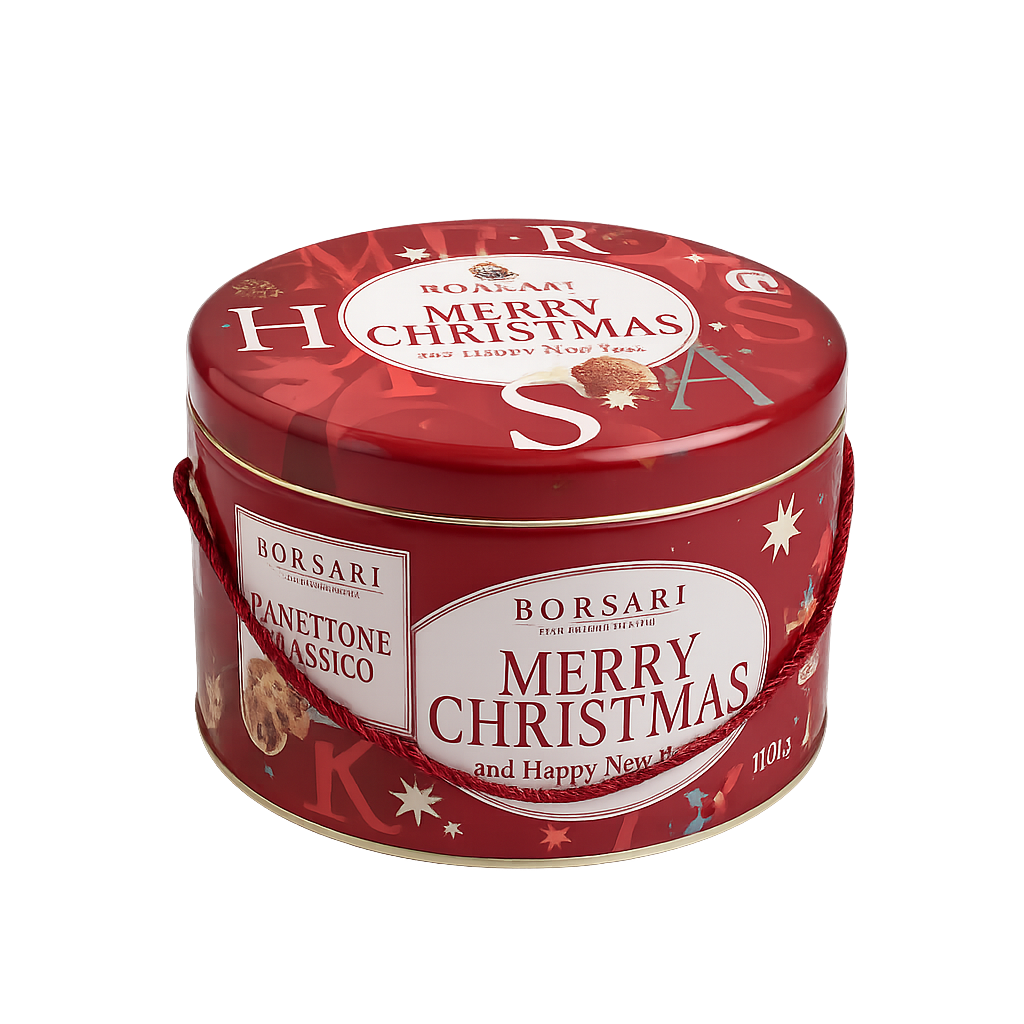 PANETTONE Classico Limited Edition by Bottlery metalinėje dėžutėje