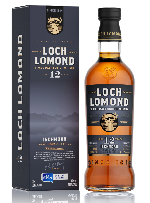 LOCH LOMOND 12YO SM Inchmoan su dėžute
