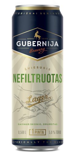 GUBERNIJA Nefiltruotas Lager