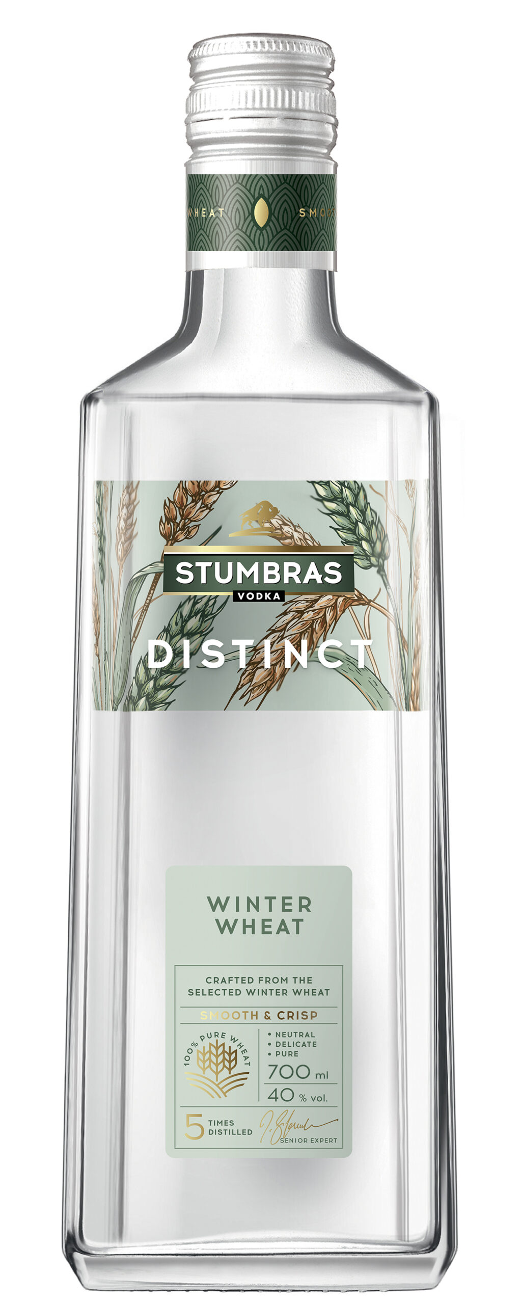STUMBRAS VODKA Distinct Winter Wheat