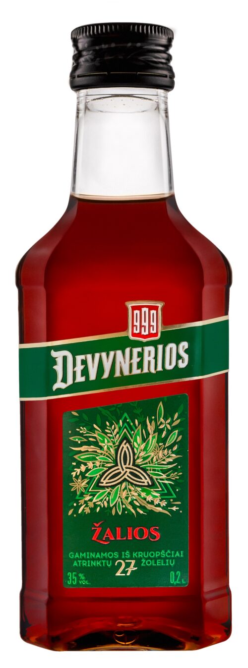 DEVYNERIOS Žalios