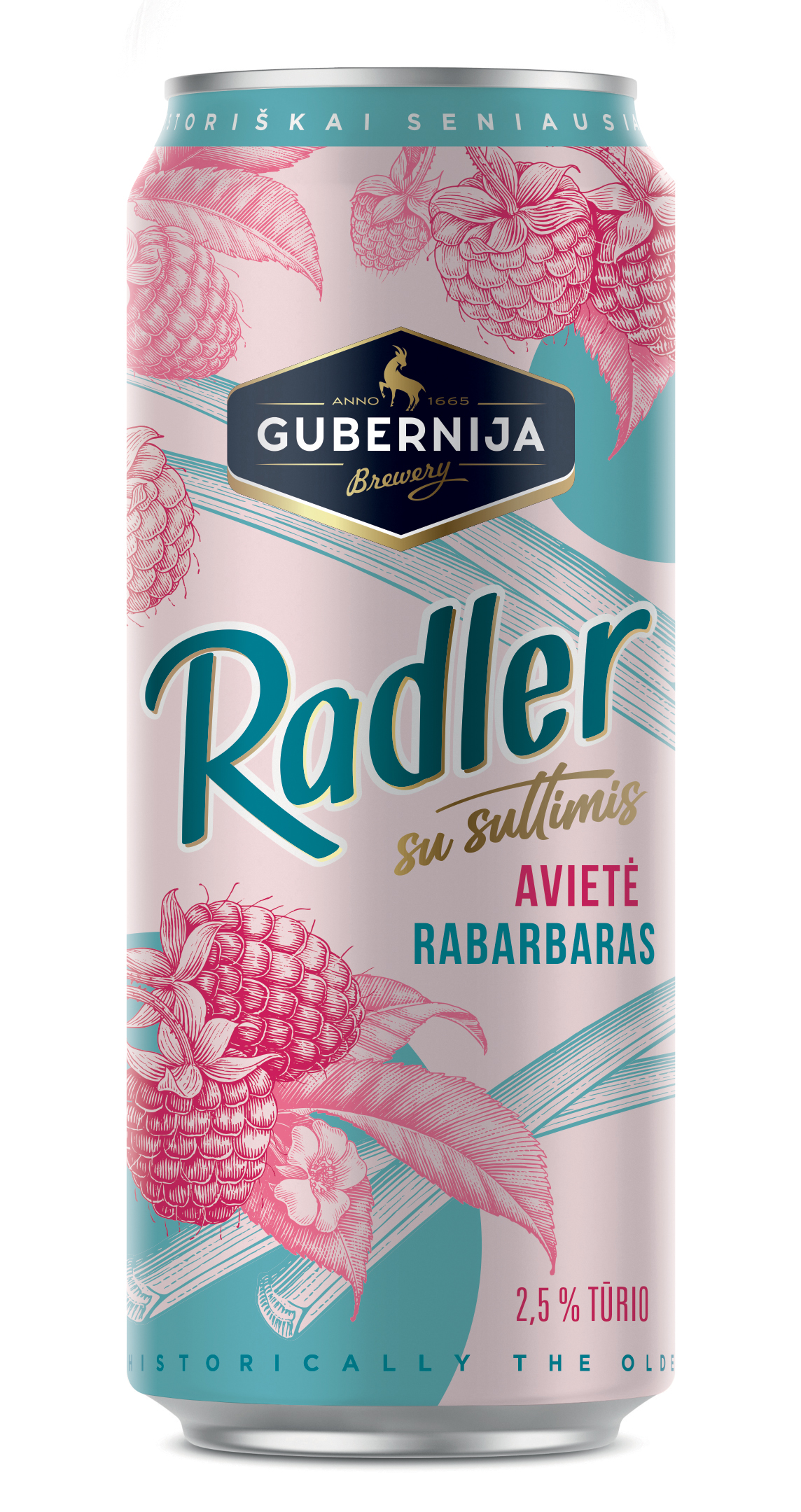 GUBERNIJA Radler avietė rabarbaras