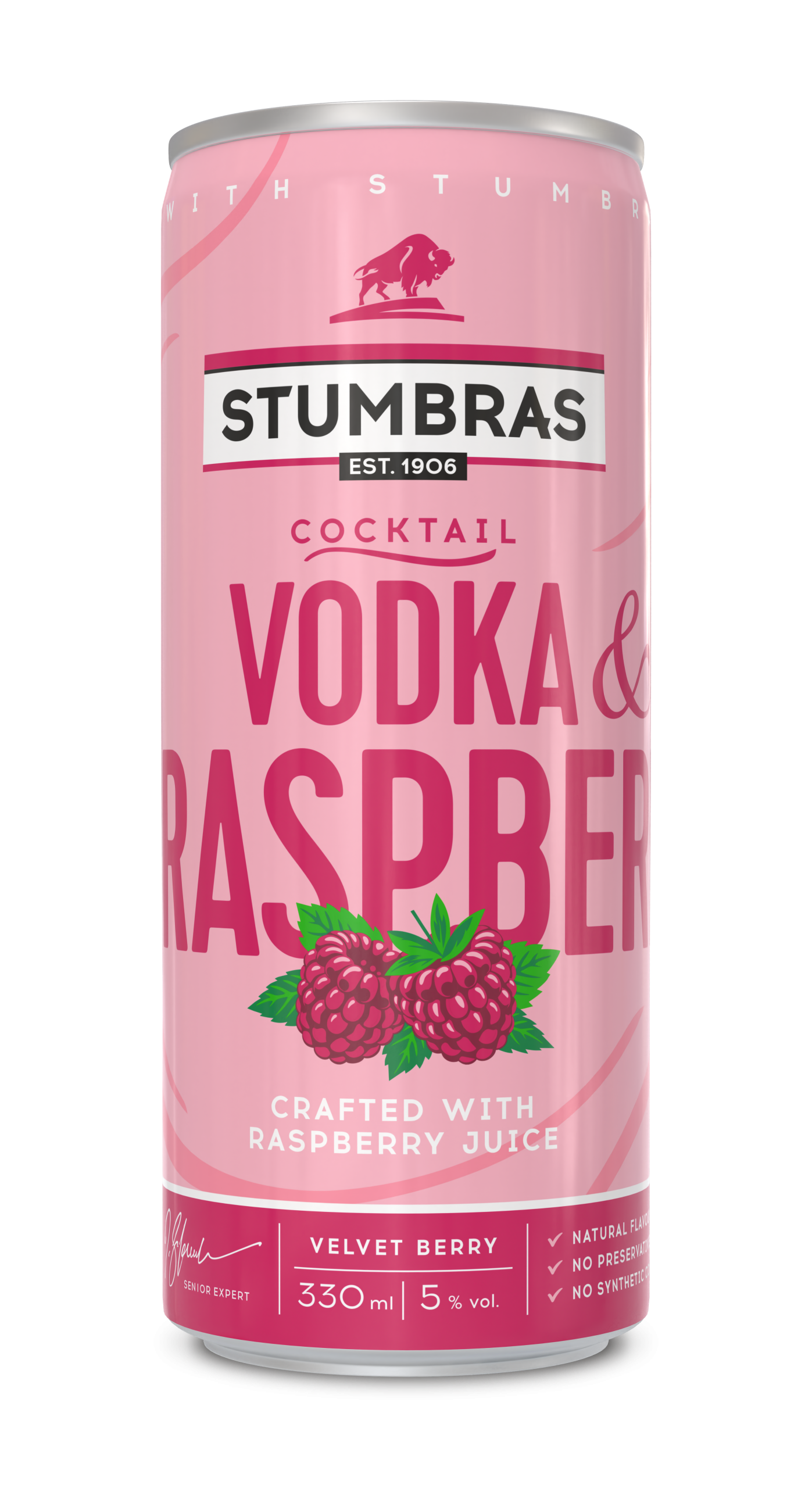 STUMBRAS Vodka & Raspberry