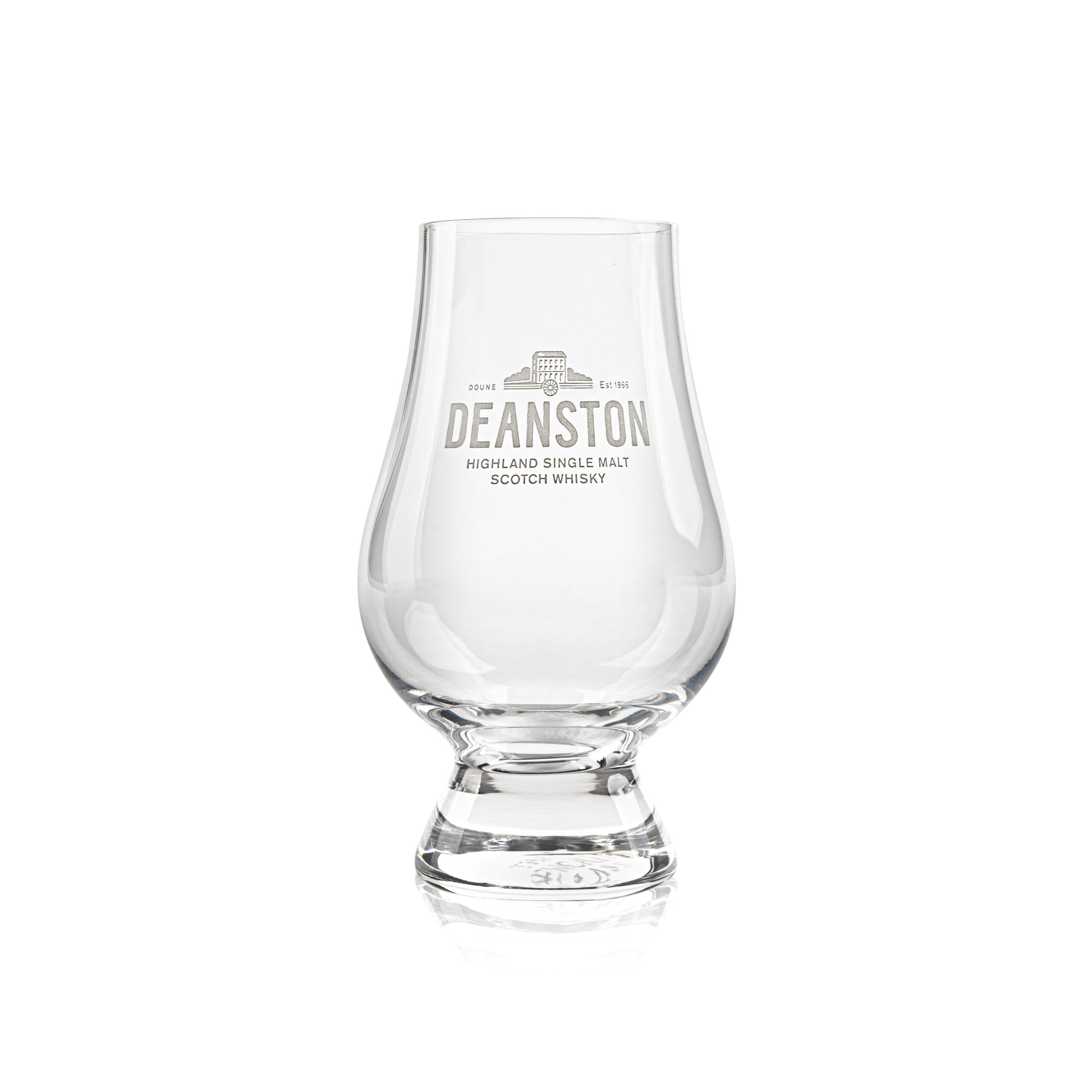 GLENCAIRN taurė su  DEANSTON logo