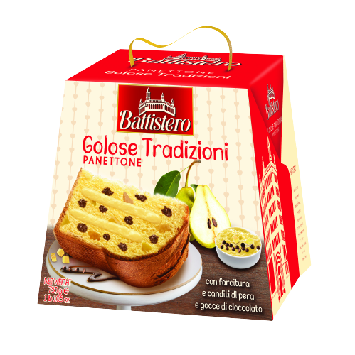 panettone pyragas su kriausiu kremu