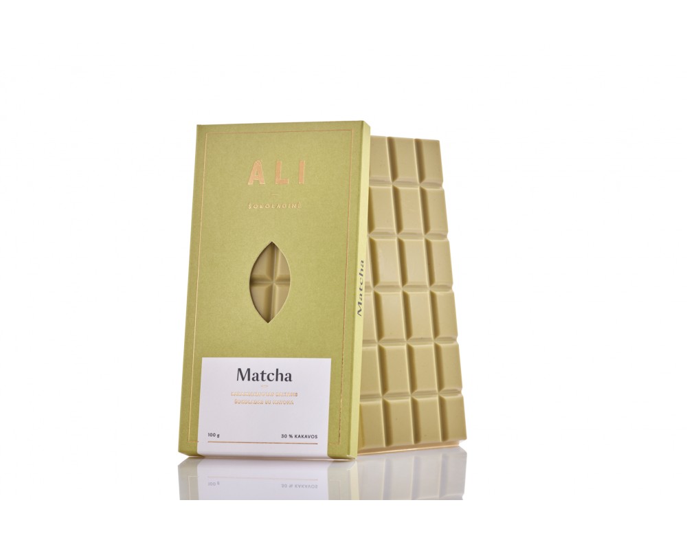 ALI Šokoladas Matcha