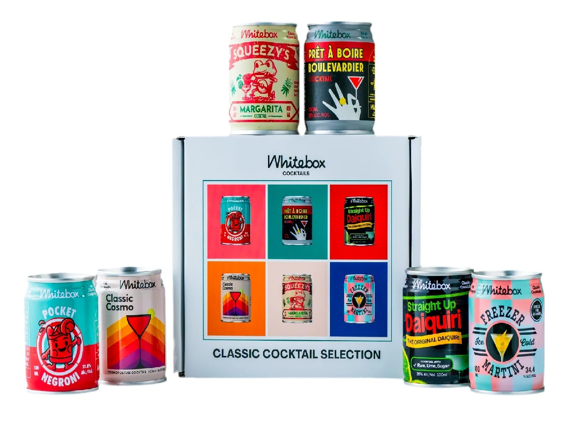 WHITEBOX Classic Cocktail dėžutėje 6x0.1